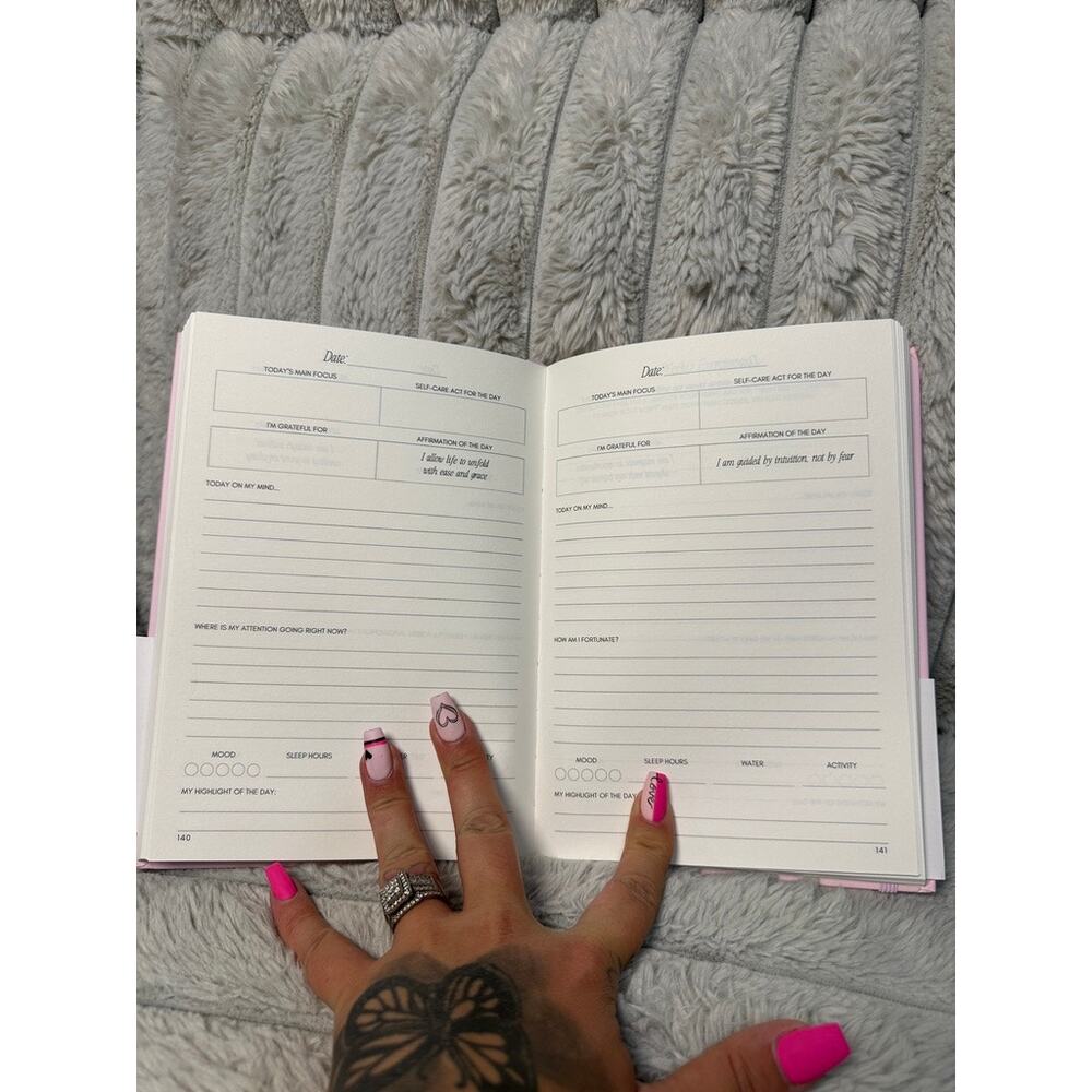 Balance & Bloom Self Care Journal for Women 6 Month Guided Self Love Growth Book - Picture 2 of 3